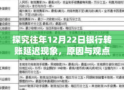 往年12月22日银行转账延迟现象深度解析,原因与观点探讨