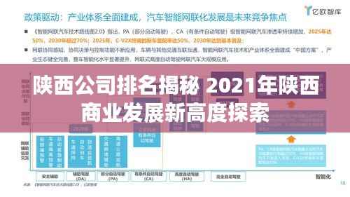 陕西公司排名揭秘 2021年陕西商业发展新高度探索