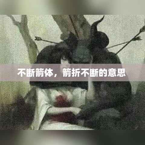 不断箭体,箭折不断的意思