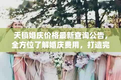 天镇婚庆价格最新查询公告，全方位了解婚庆费用，打造完美婚礼！
